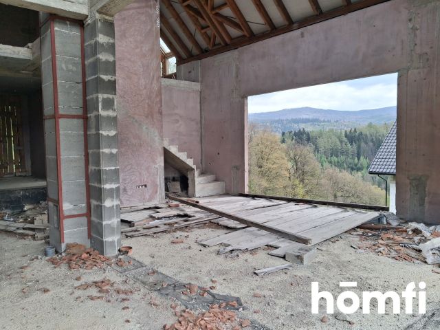 DOM Z WIDOKIEM NA GÓRY Z DZIAŁKĄ 3373 m2 BRENNA - Dom - Sprzedaż - Cieszyński, Brenna
