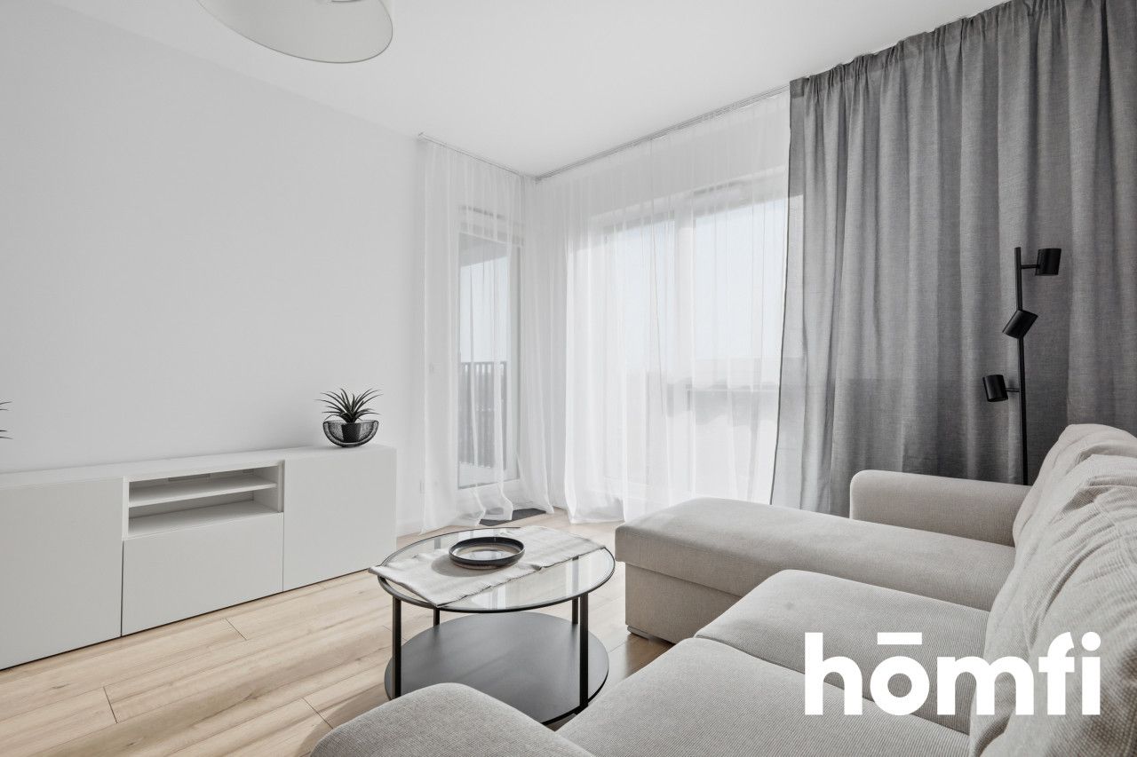 Modern 1-Bedroom Apartment with AC and a Panoramic View of Warsaw | Kotsisa 2 - Квартира - Оренда - Warszawa, Praga-Północ