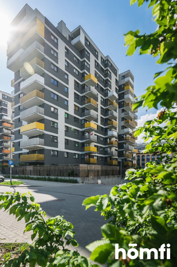 BRIGHT 3-ROOM APARTMENT WITH AIR CONDITIONING | UL. BOCHENKA 12A | UNDERGROUND PARKING | LARGE BALCONY | STORAGE ROOM - Квартира - Продаж - Kraków, Podgórze