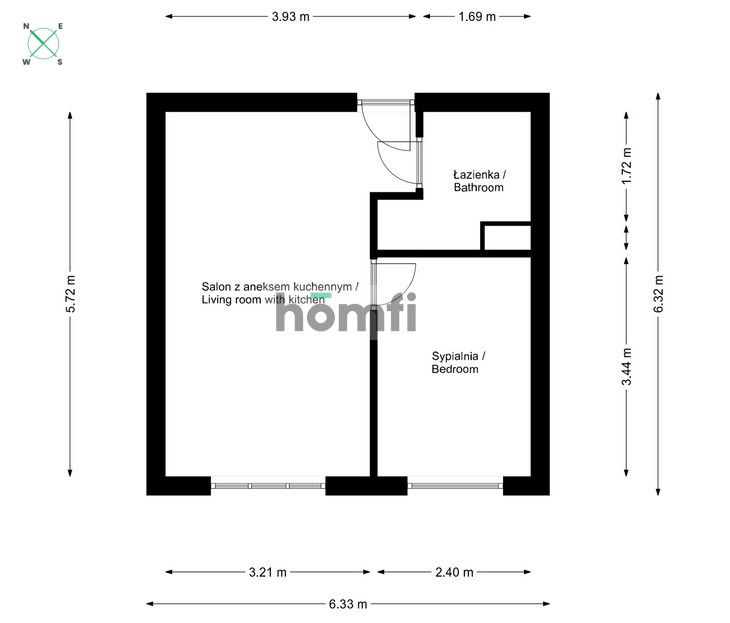 COZY 32M2 SOSONOWIEC POGOŃ - Квартира - Оренда - Sosnowiec, Pogoń