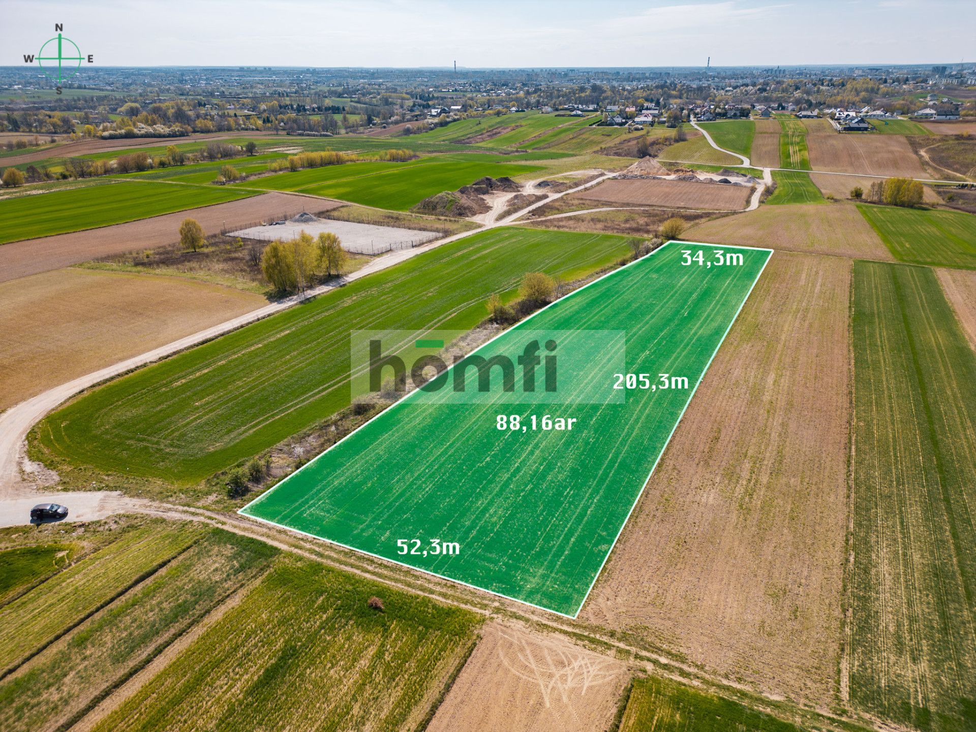 RUDNIK building plot 8815 m2-MN - Ділянка - Продаж - Lubelski, Wólka / Rudnik