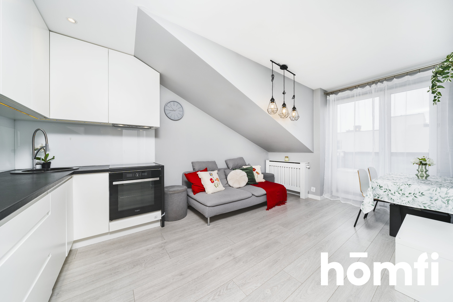 3 pokoje z balkonem i garażem | 47,5 m² | Złocień, ul. Domagały - Mieszkanie - Wynajem - Kraków, Podgórze / Bieżanów-Prokocim
