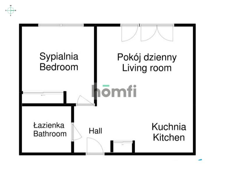A new one bedroom apt. in the center, ul. Zgorzelecka - Apartment - Rent - Wrocław, Stare Miasto
