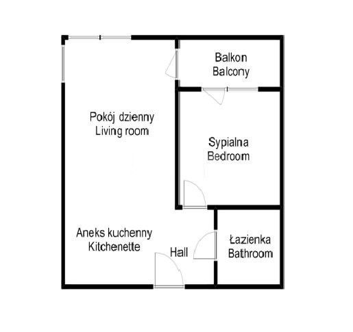 1-bedroom apartament in the center with the view on greenery - Apartment - Rent - Wrocław, Śródmieście