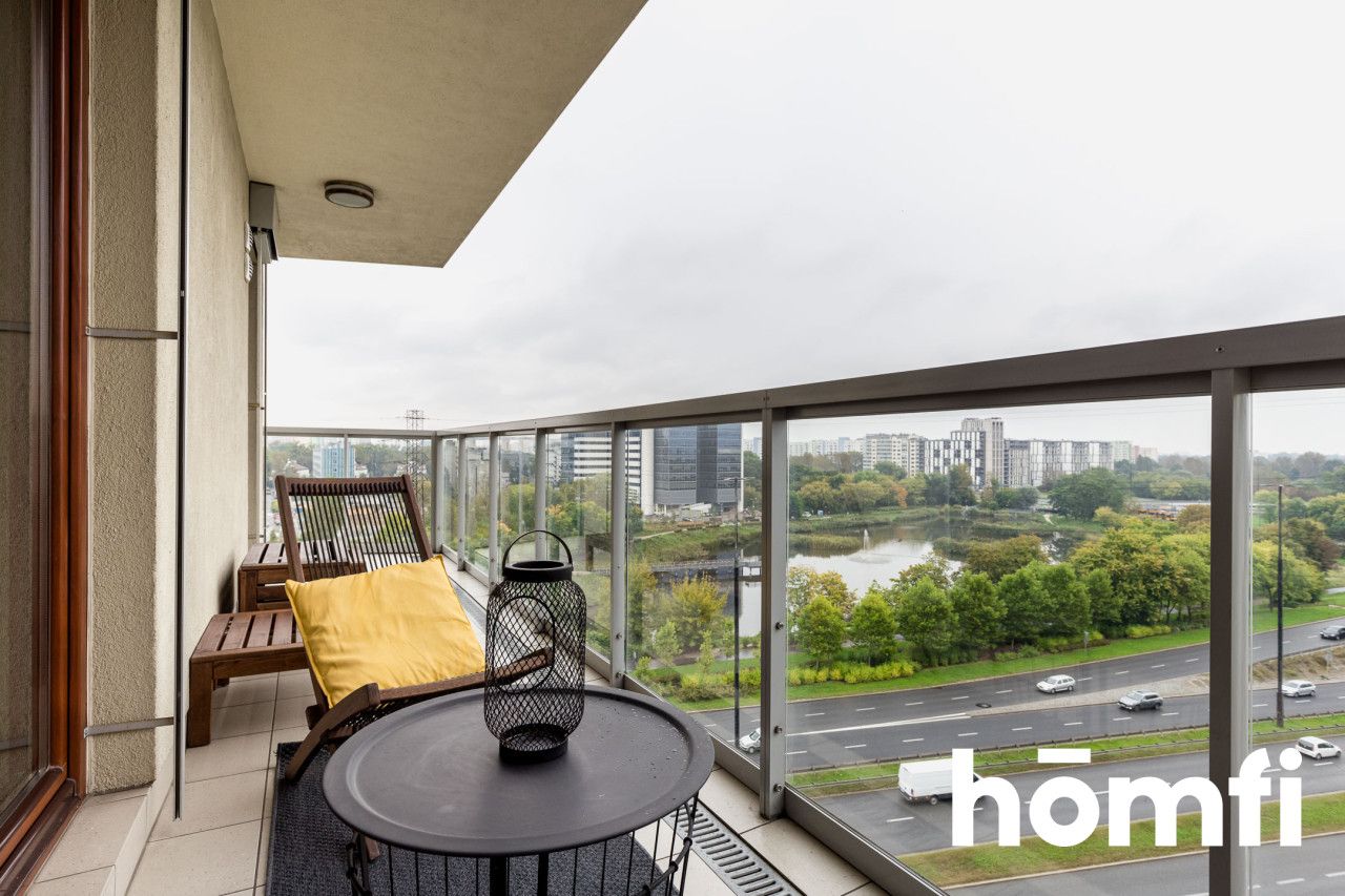 TWO-ROOM APARTMENT WITH A VIEW ON SŁUŻEWIEC - Квартира - Оренда - Warszawa, Mokotów