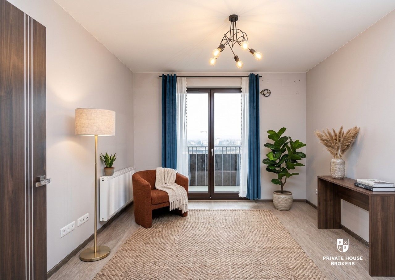 KRAKÓW | Płaszów | 2 pokoje z osobną kuchnią | 56,74 m² | Widok na panoramę miasta - Mieszkanie - Sprzedaż - Kraków, Podgórze