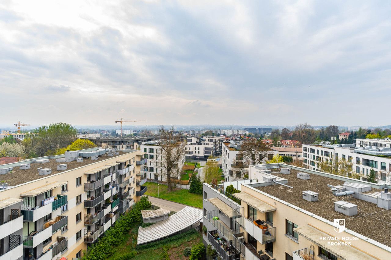 KRAKÓW | Płaszów | 2 pokoje z osobną kuchnią | 56,74 m² | Widok na panoramę miasta - Mieszkanie - Sprzedaż - Kraków, Podgórze