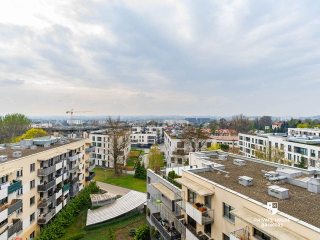 KRAKÓW | Płaszów | 2 pokoje z osobną kuchnią | 56,74 m² | Widok na panoramę miasta - Mieszkanie - Sprzedaż - Kraków, Podgórze