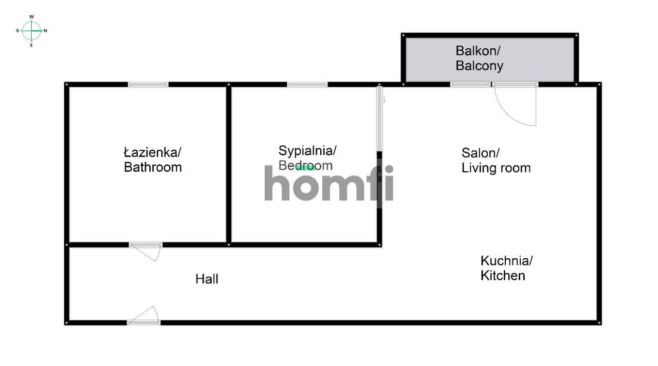 Onebedroom apartment on Królowej Jadwigi street for rent - Квартира - Оренда - Kraków, Krowodrza / Wola Justowska