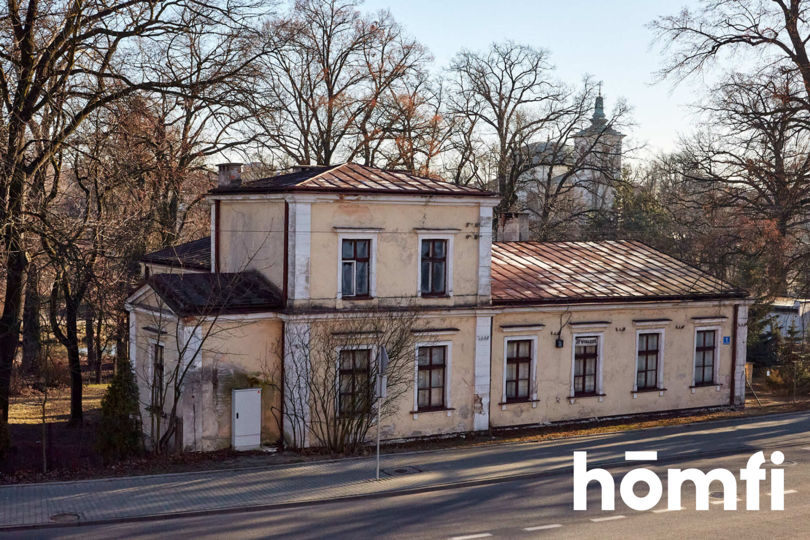 Zabytkowa willa nad rzeką | duża działka - Lokal użytkowy - Sprzedaż - Skierniewice