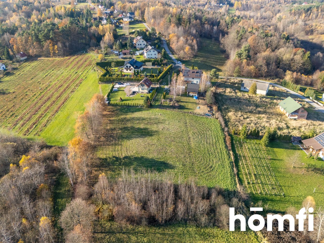 Building 12 ares - quiet and green neighborhood - Plot - Sale - Krakowski, Mogilany / Włosań