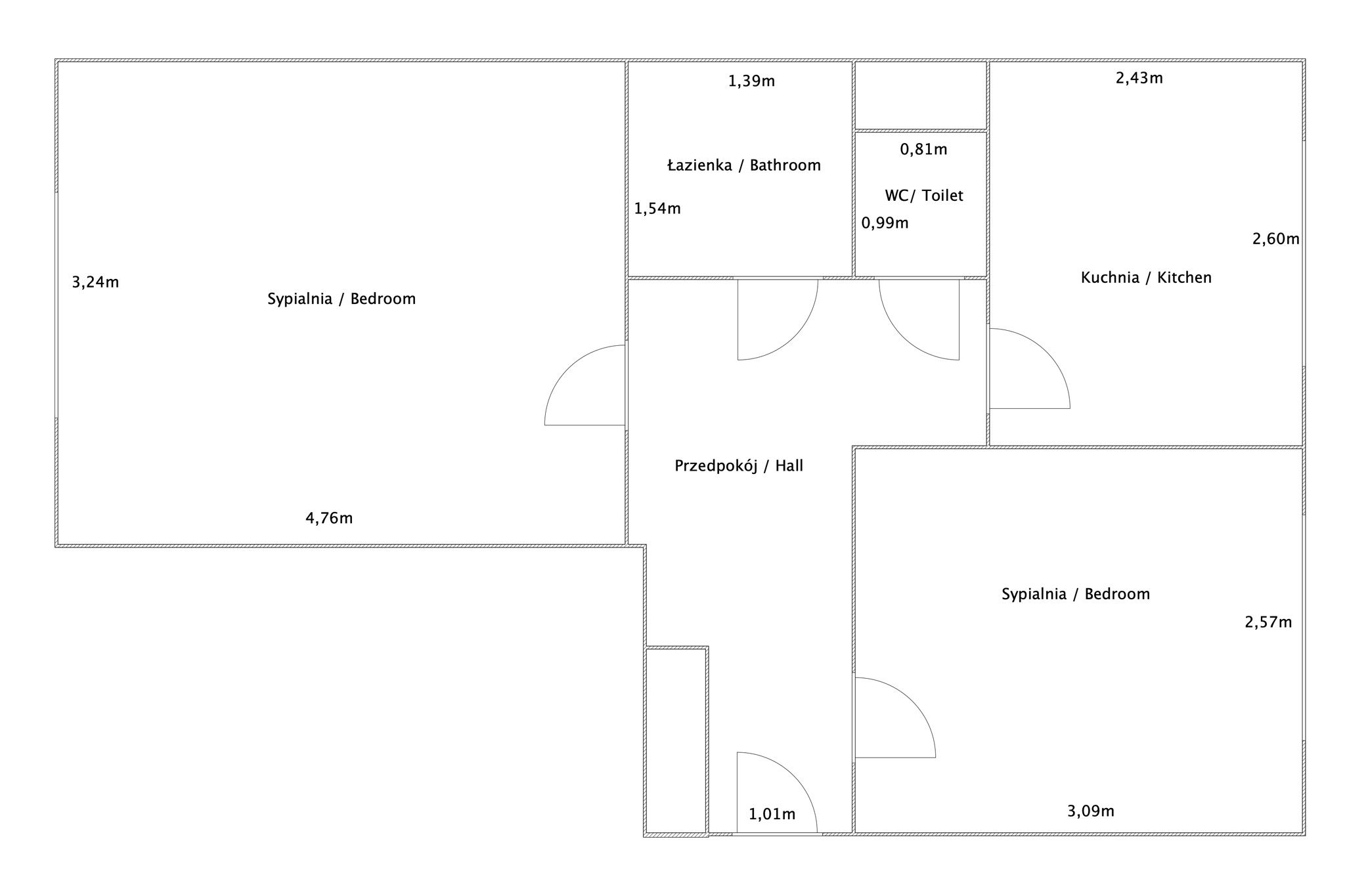 2 pokoje na parterze przy Pozytywistów - Mieszkanie - Sprzedaż - Lublin, Rury