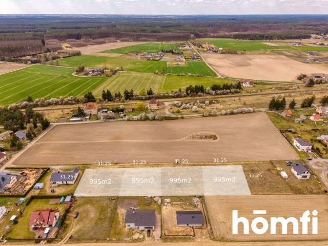 Działki budowlane obok lasu 995m2 Stronno - Działka - Sprzedaż - Bydgoski, Koronowo / Stronno