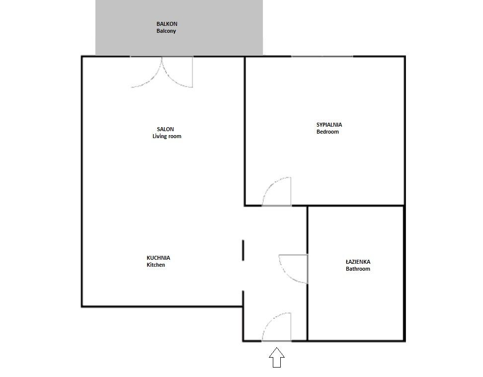 One-bedroom apartment at Chełmońskiego street - Bronowice Residence - Apartment - Rent - Kraków, Krowodrza / Bronowice