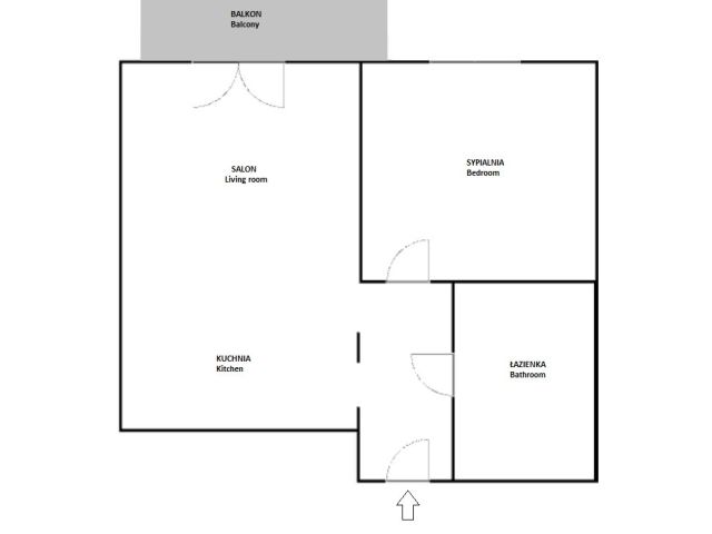 Dwupokojowe mieszkanie przy ul.Chełmońskiego - Bronowice Residence - Mieszkanie - Wynajem - Kraków, Krowodrza / Bronowice