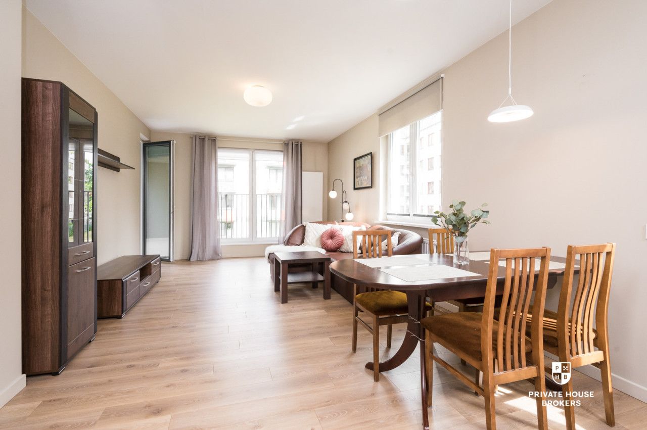 Spacious 66m three-room apartment with balcony at Głowackiego Street - Apartment - Rent - Kraków, Krowodrza / Bronowice