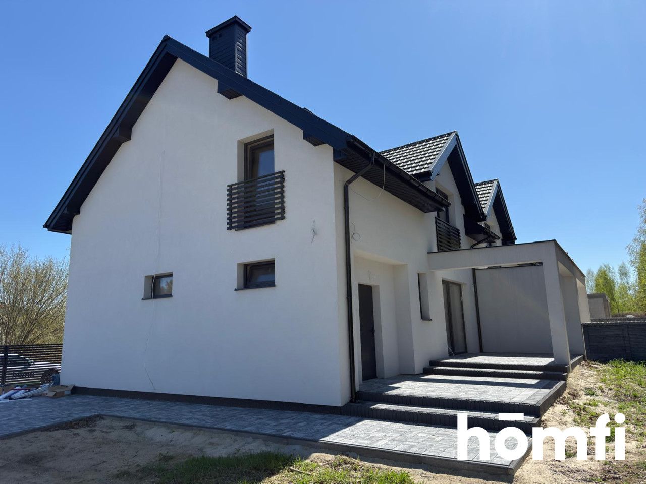 Bliźniak w podwyższonym stanie deweloperskim - House - Sale - Radom, Jeżowa Wola