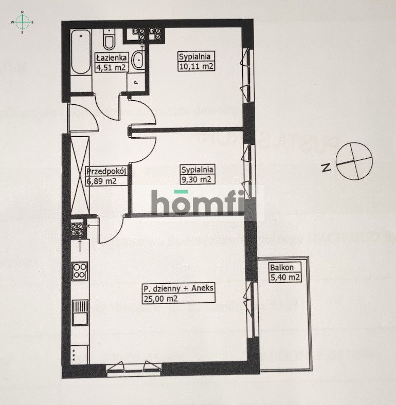 3-room apartment with garage for rent - Квартира - Оренда - Wrocław, Psie Pole