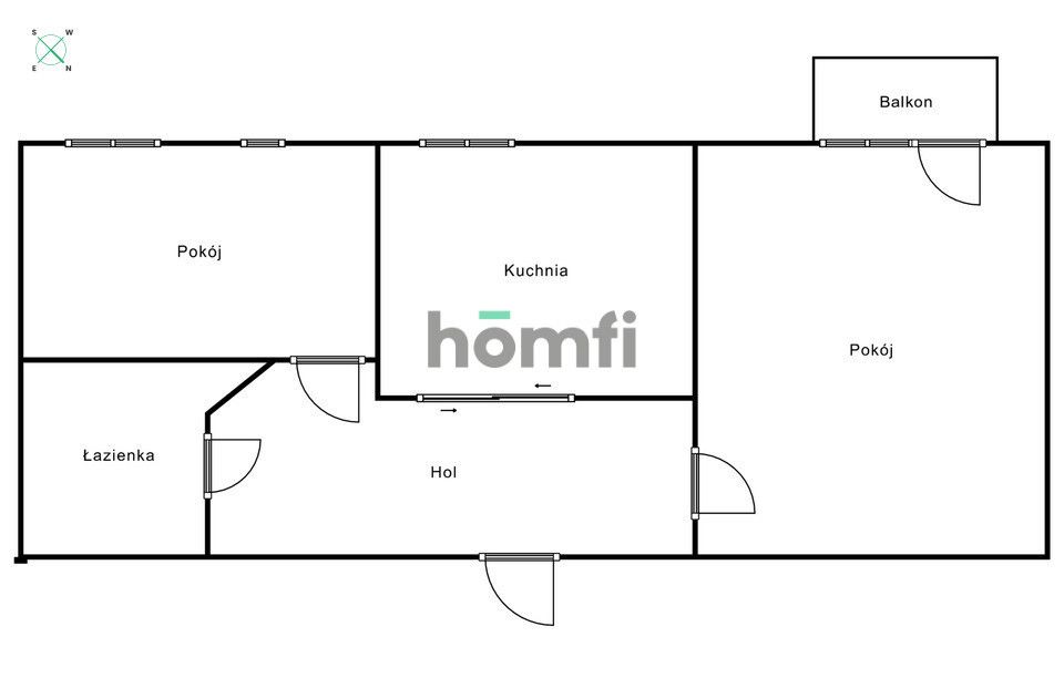 2-ROOM APARTMENT WITH BALCONY READY TO ENTER - Квартира - Оренда - Rzeszów, Krakowska-Południe
