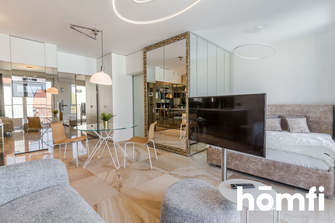 Luxury studio apartment, balcony, parking, KL- Chlebova - Квартира - Продаж - Gdańsk, Śródmieście