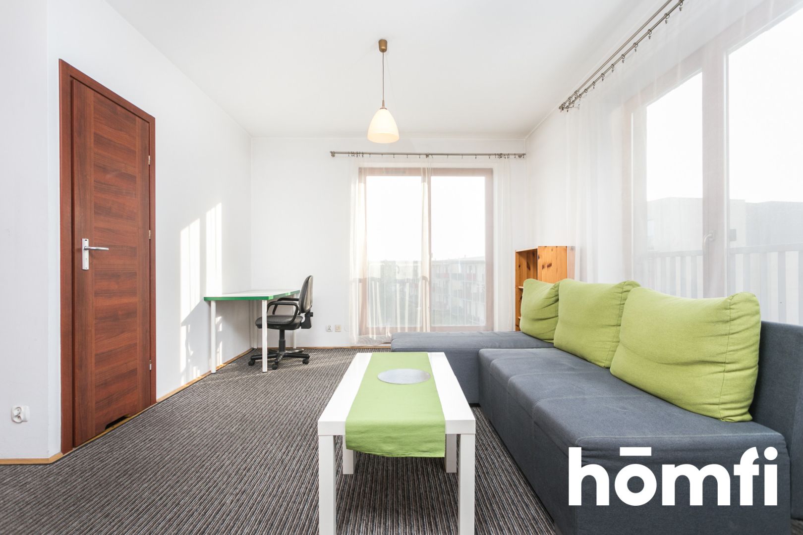 Spacious studio flat at Mozarta street - Квартира - Оренда - Kraków, Krowodrza / Prądnik Biały