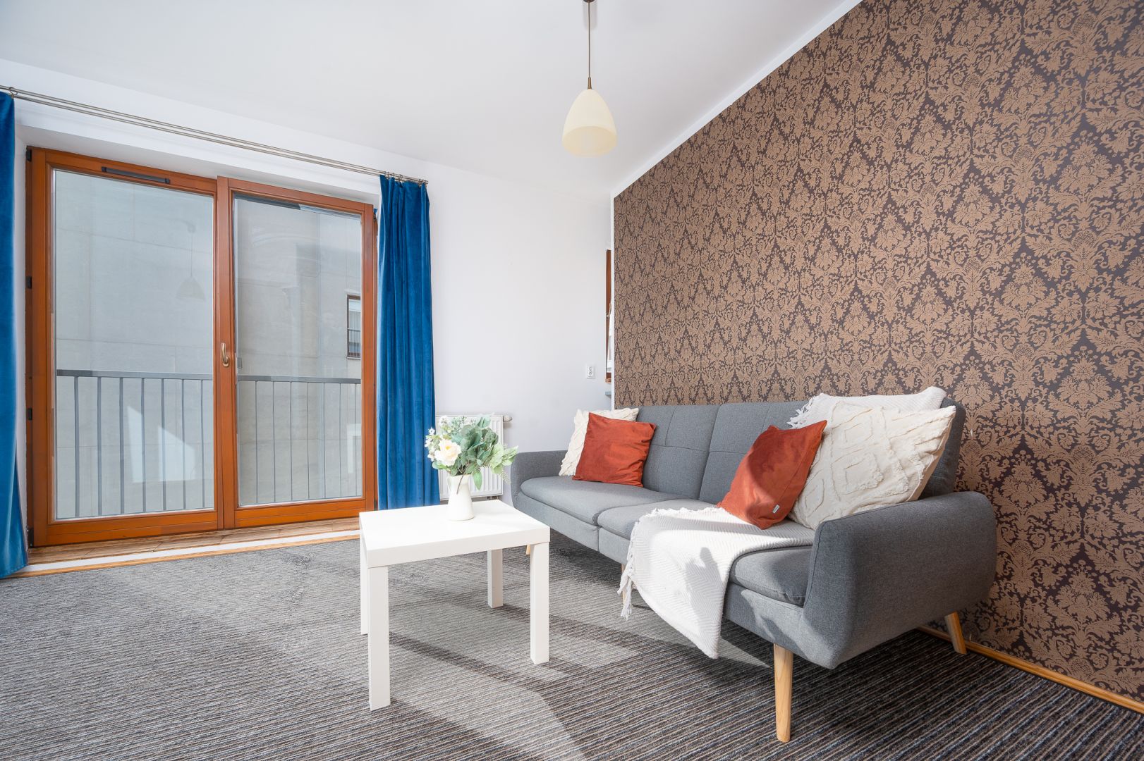 Spacious studio flat at Mozarta street - Квартира - Оренда - Kraków, Krowodrza / Prądnik Biały