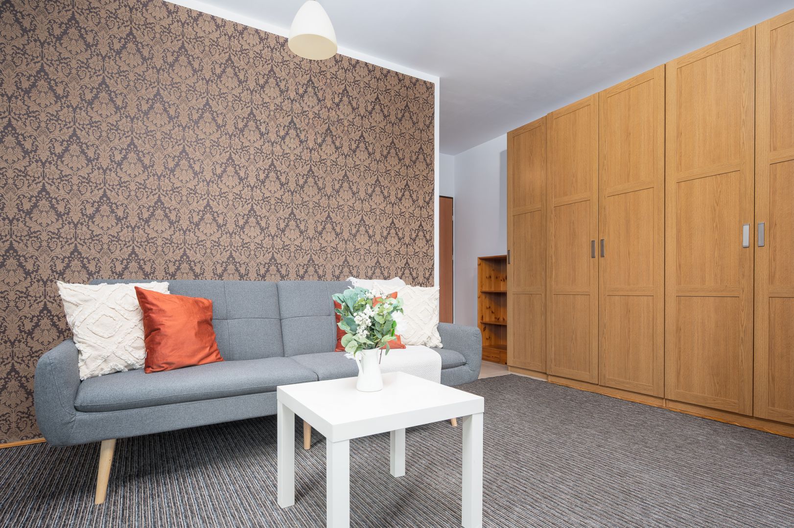 Spacious studio flat at Mozarta street - Квартира - Оренда - Kraków, Krowodrza / Prądnik Biały