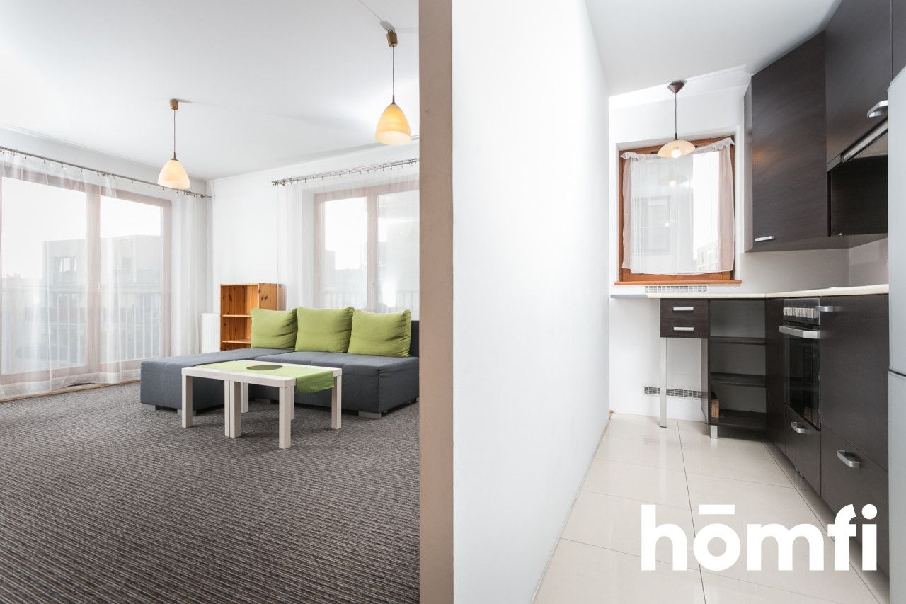 Spacious studio flat at Mozarta street - Квартира - Оренда - Kraków, Krowodrza / Prądnik Biały