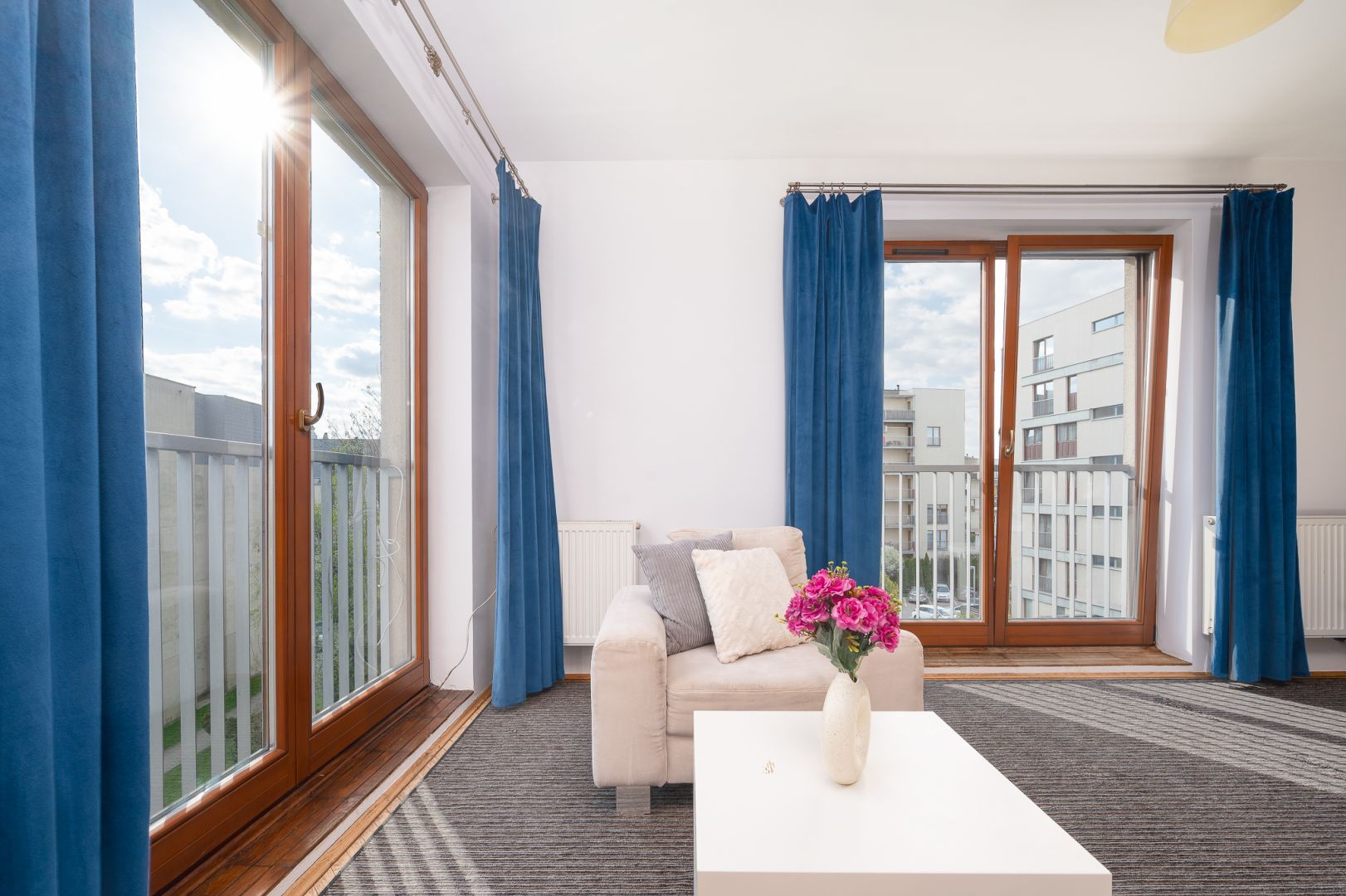 Spacious studio flat at Mozarta street - Квартира - Оренда - Kraków, Krowodrza / Prądnik Biały