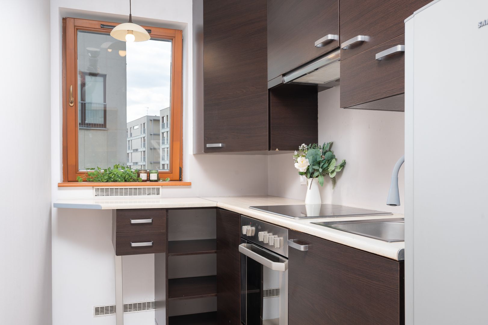 Spacious studio flat at Mozarta street - Квартира - Оренда - Kraków, Krowodrza / Prądnik Biały