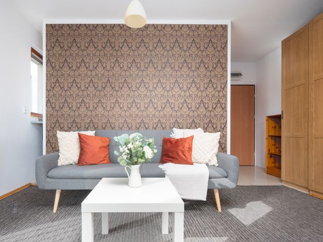 Spacious studio flat at Mozarta street - Apartment - Rent - Kraków, Krowodrza / Prądnik Biały