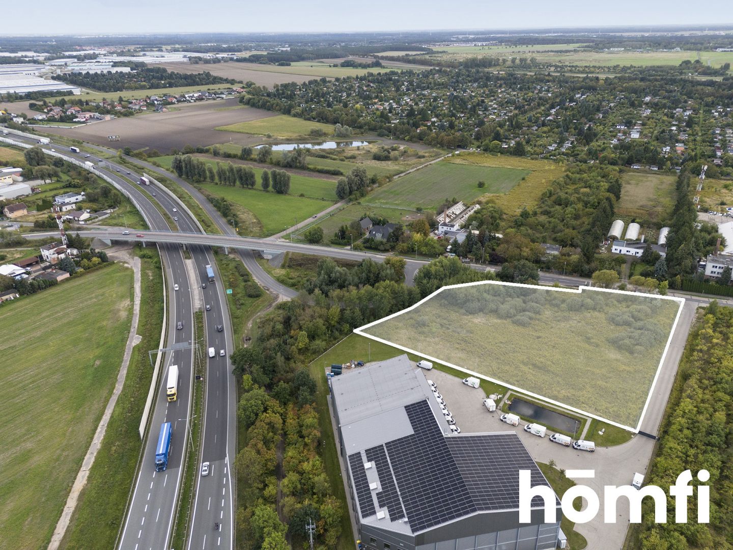 Strategic Space for Your Business - Poznań, Tarnowska Street! - Plot - Sale - Poznań, Nowe Miasto / Krzesiny