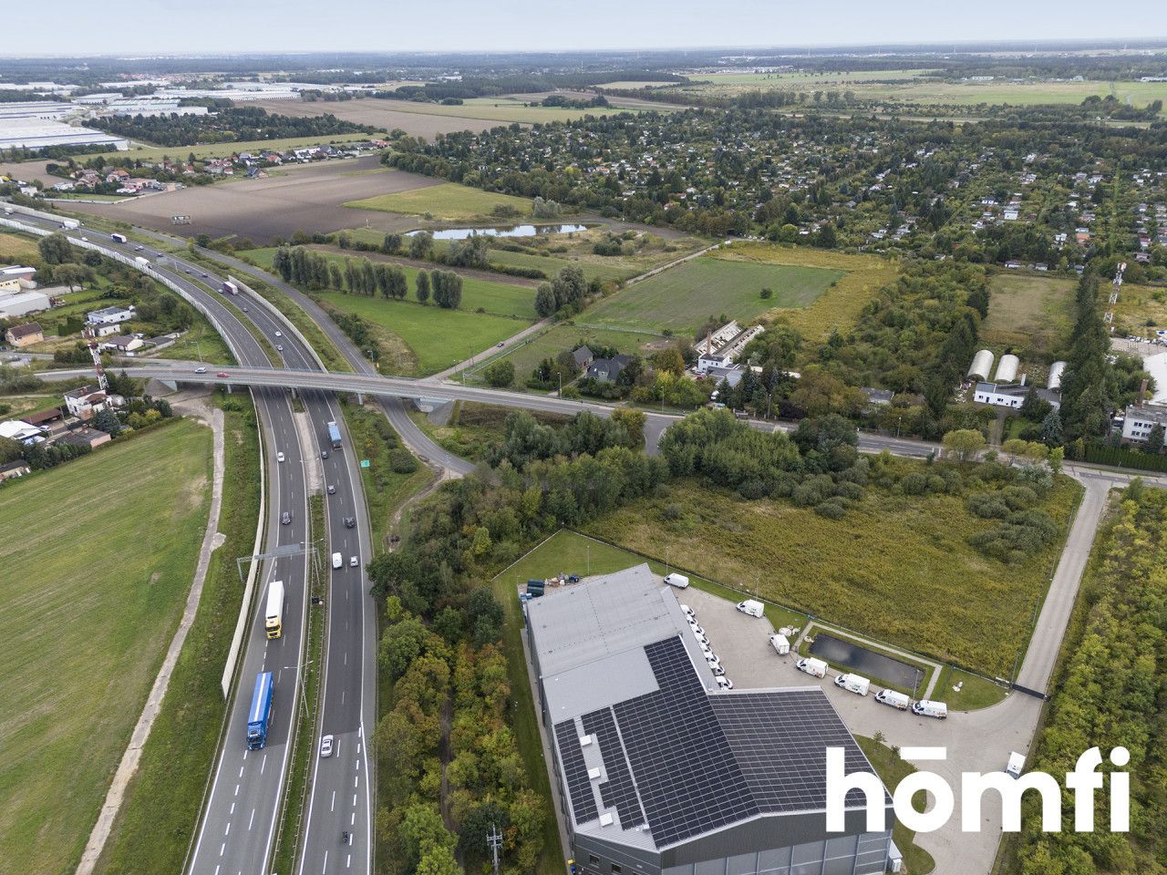 Strategic Space for Your Business - Poznań, Tarnowska Street! - Plot - Sale - Poznań, Nowe Miasto / Krzesiny