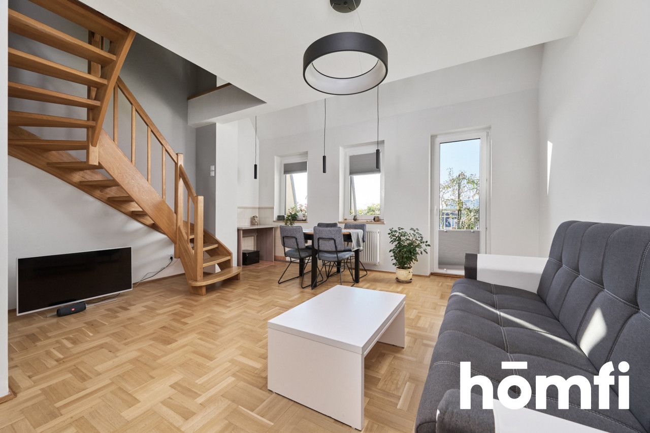 Two-story 2 rooms with terrace Olbin Jaracza street - Apartment - Rent - Wrocław, Śródmieście / Ołbin