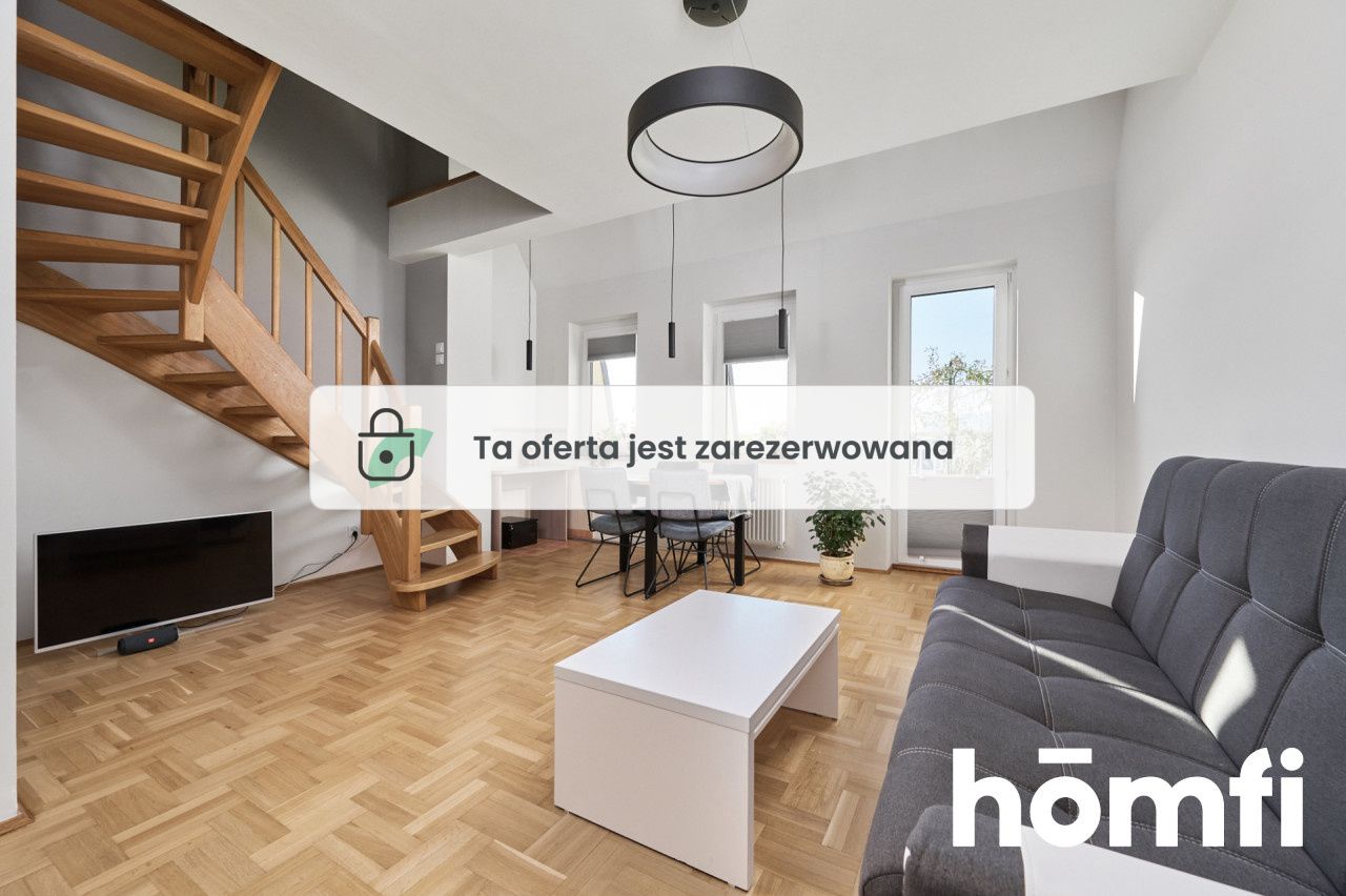 Two-story 2 rooms with terrace Olbin Jaracza street - Apartment - Rent - Wrocław, Śródmieście / Ołbin
