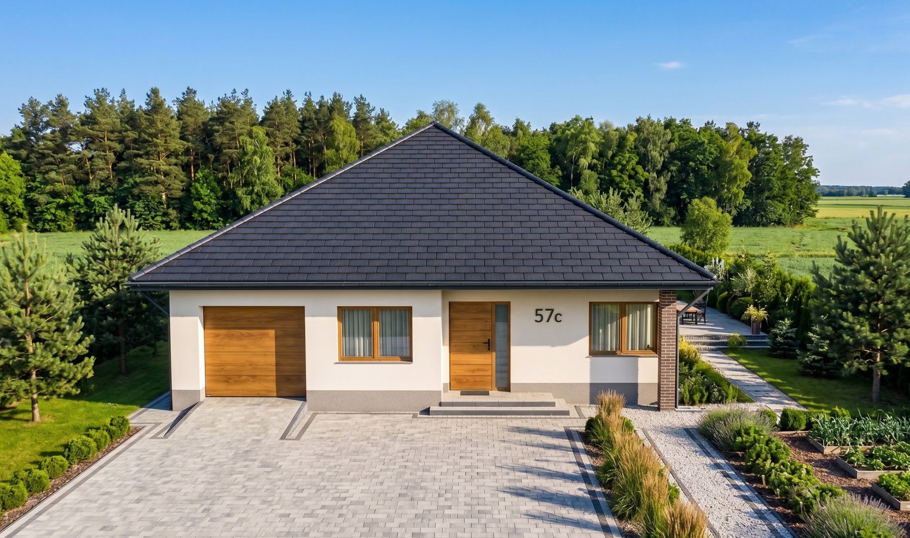 Building Plot 3400 m² with Planning Permission – Kolonia Zrąb - Ділянка - Продаж - Zamojski, Skierbieszów / Zrąb