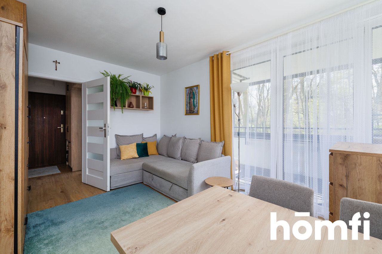 reen view & quiet location | 2 rooms | Excellent transport - Apartment - Sale - Kraków, Nowa Huta / Mistrzejowice