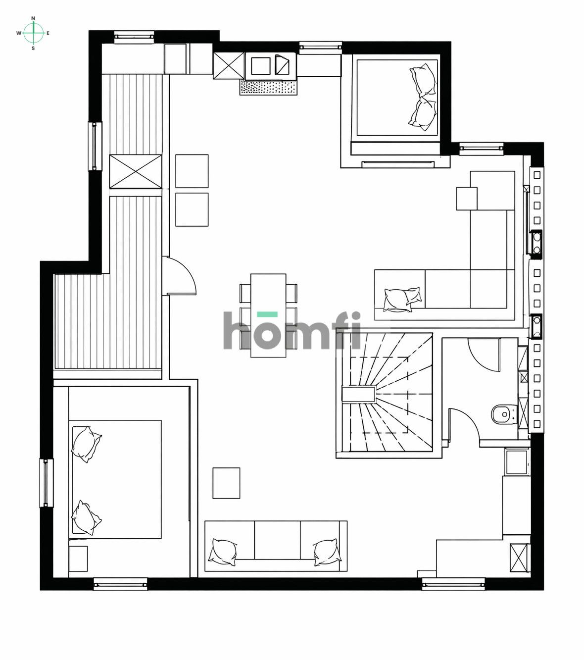 Stylish home by the forest | large plot | move-in ready - Дім - Продаж - Piaseczyński, Lesznowola / Magdalenka