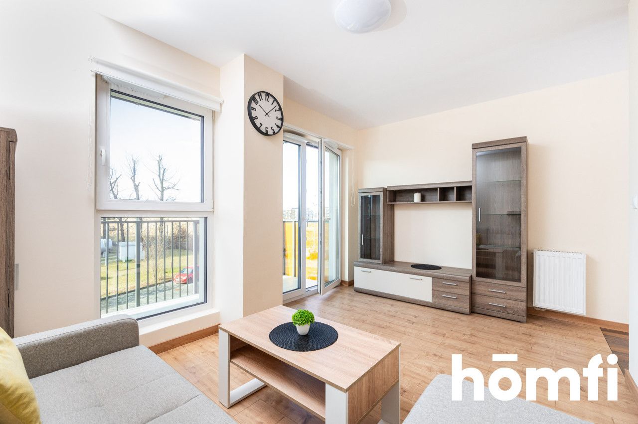 Studio apartment with a separate kitchen | 26 m² | Vetulaniego St., Krakow - Квартира - Оренда - Kraków, Krowodrza / Prądnik Biały