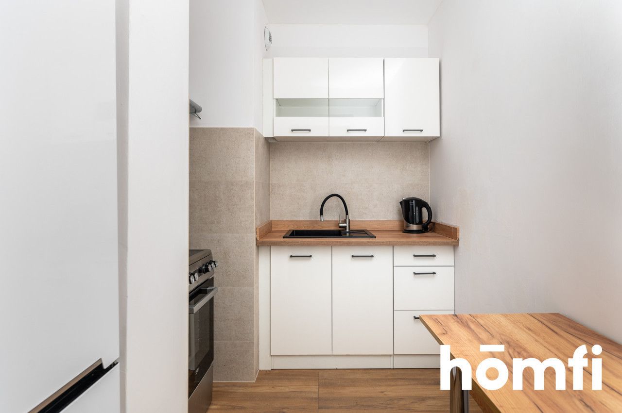 Studio apartment with a separate kitchen | 26 m² | Vetulaniego St., Krakow - Квартира - Оренда - Kraków, Krowodrza / Prądnik Biały