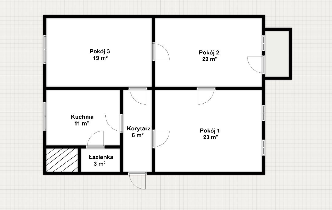 A package of 4 apartments near UMK. Perfect for investment. - Apartment - Sale - Toruń, Bydgoskie Przedmieście