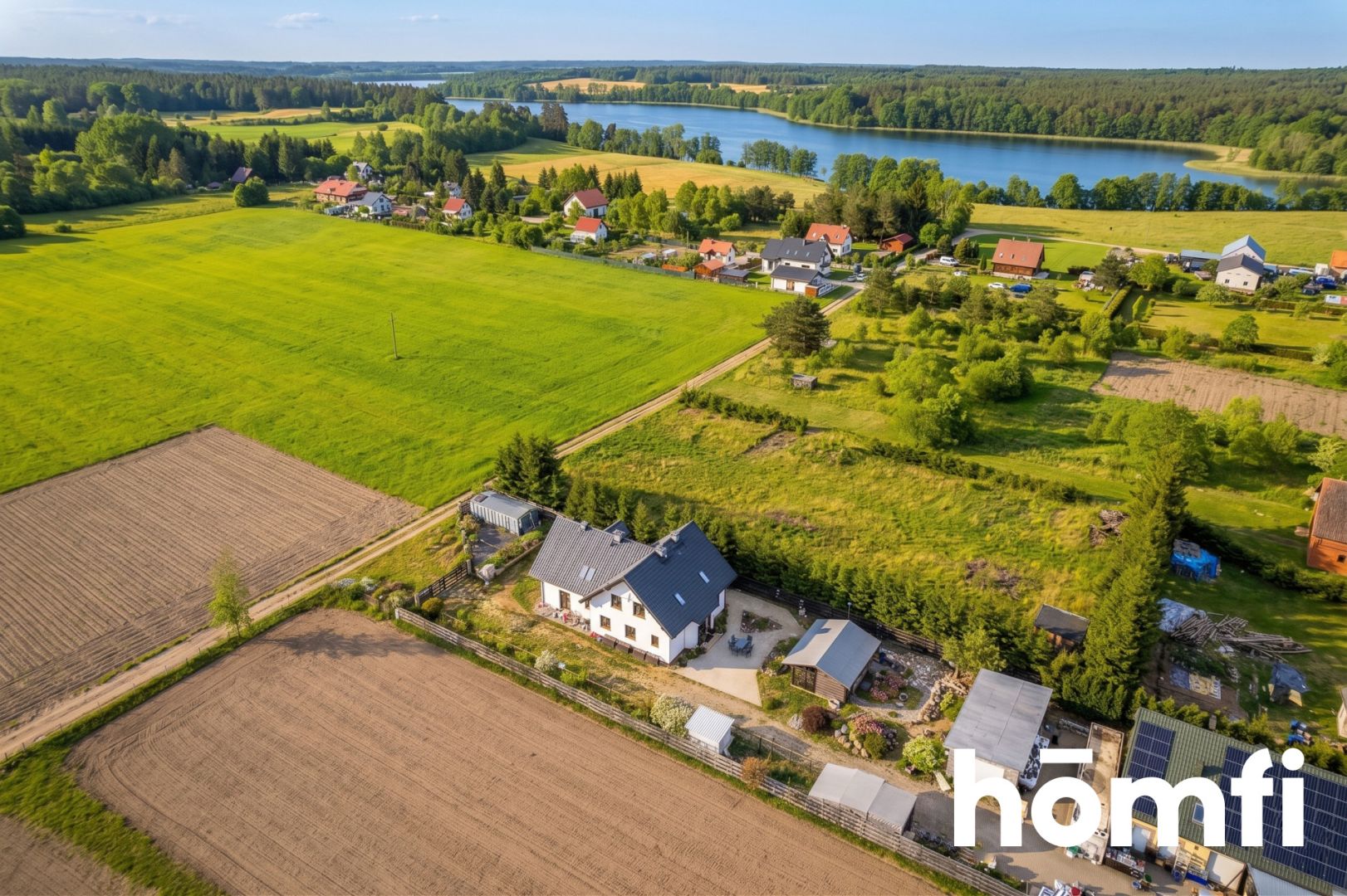 Energy‑Efficient Home in a Picturesque Setting – Myki - House - Sale - Olsztyński, Dywity / Myki