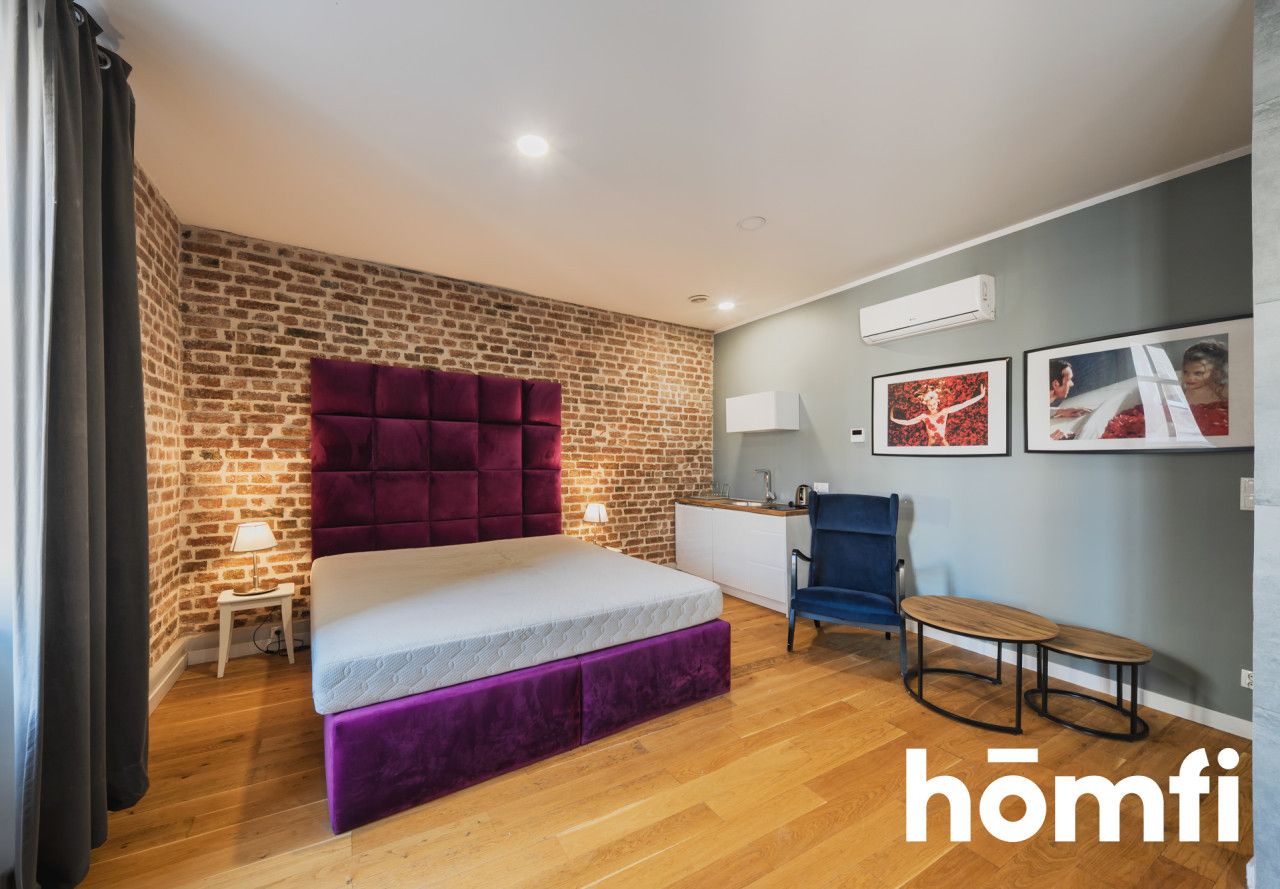 Modern Loft Studio with Open Bathroom | High Standard | Unique Design - Apartment - Rent - Poznań, Stare Miasto