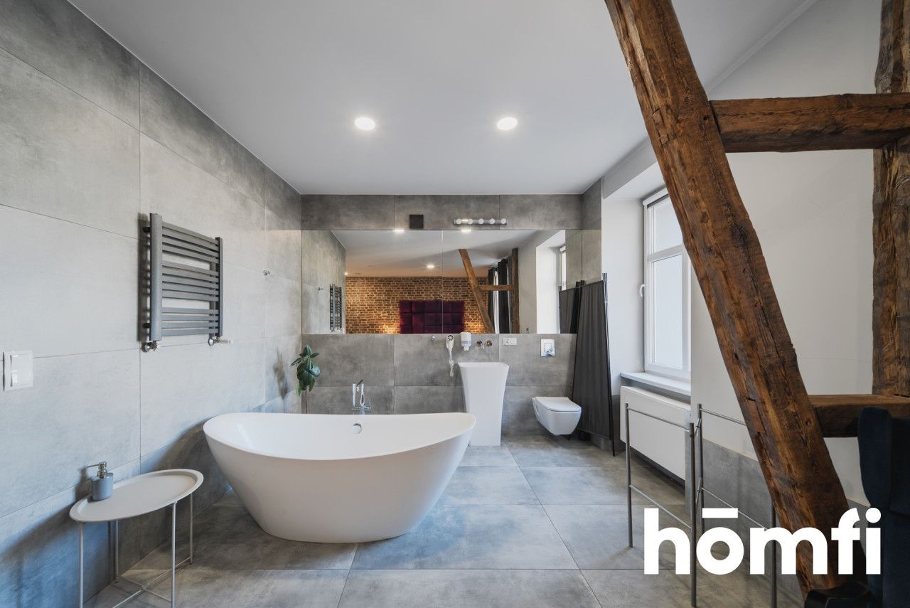 Modern Loft Studio with Open Bathroom | High Standard | Unique Design - Apartment - Rent - Poznań, Stare Miasto