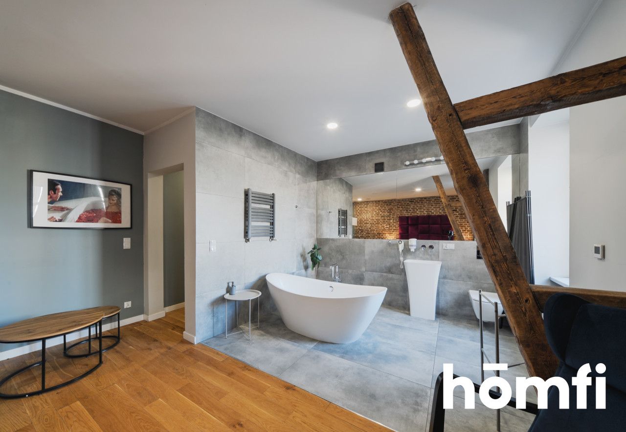 Modern Loft Studio with Open Bathroom | High Standard | Unique Design - Apartment - Rent - Poznań, Stare Miasto
