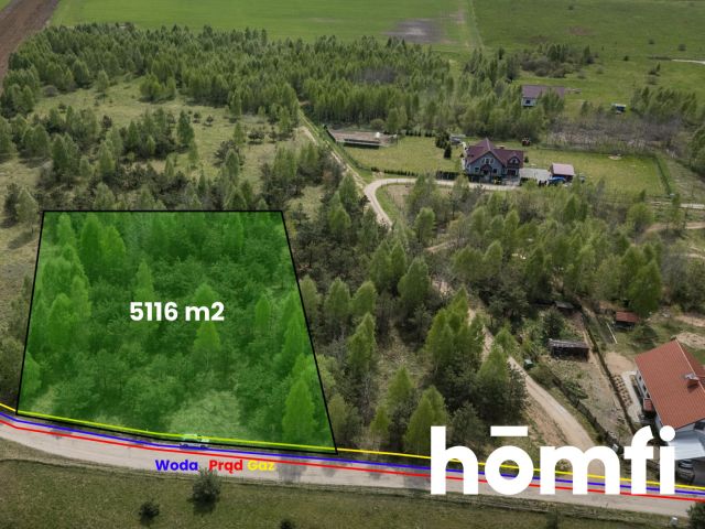 Unique plot with a natural green buffer - Ділянка - Продаж - Olsztyński, Jonkowo / Węgajty