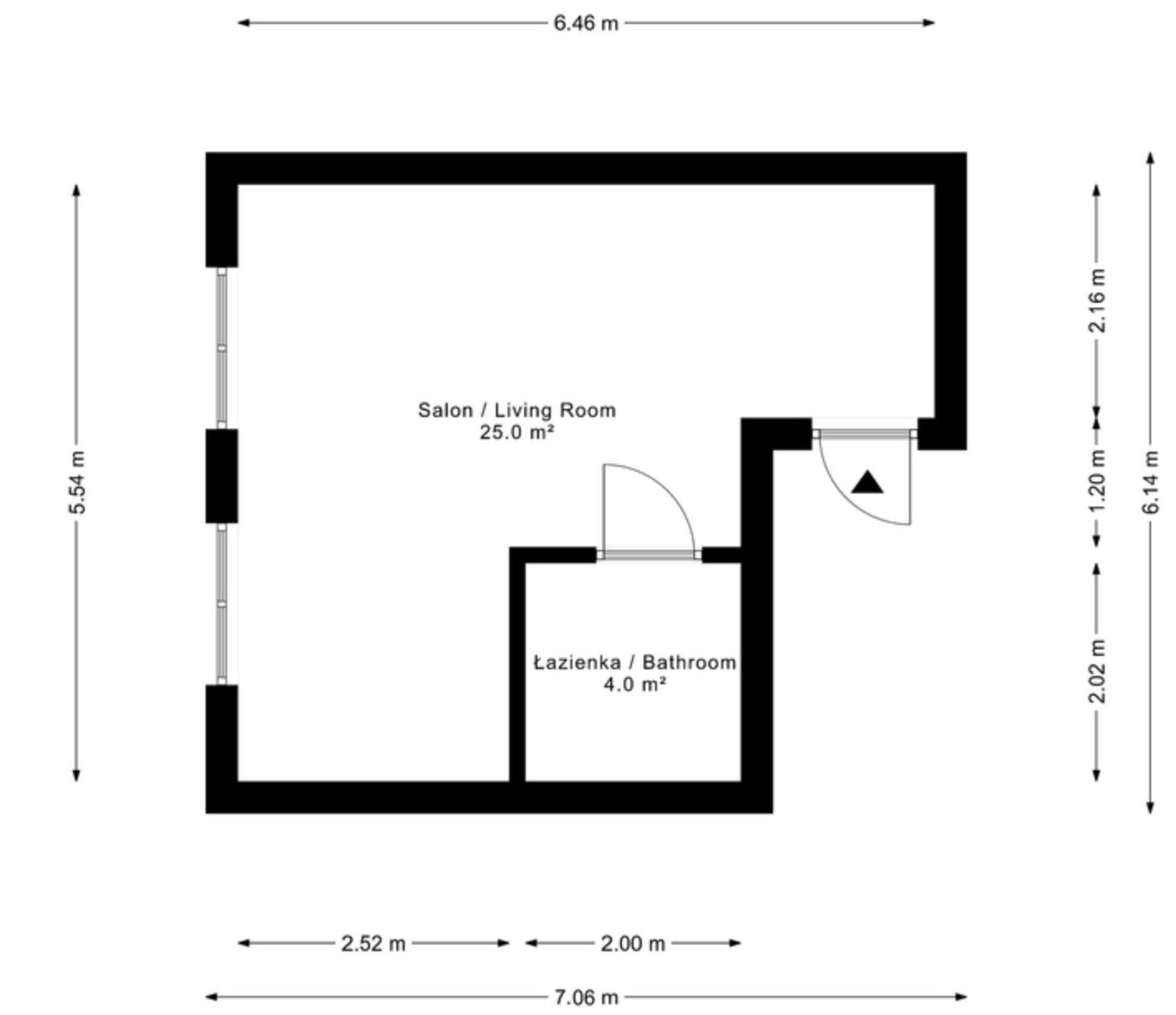 Kawalerka w klimacie loftowym - Mieszkanie - Wynajem - Poznań, Stare Miasto