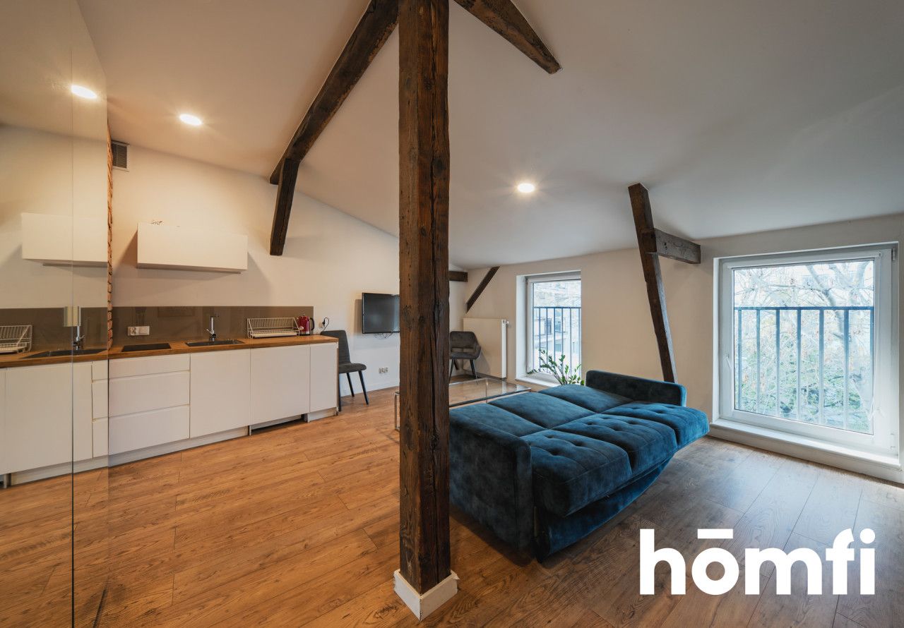 Stylish 2-Room Loft Apartment - Apartment - Rent - Poznań, Stare Miasto