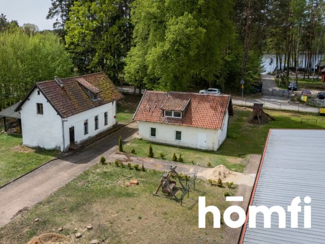 Investment plot with a private beach and a pier - Ділянка - Продаж - Olsztyński, Stawiguda / Tomaszkowo