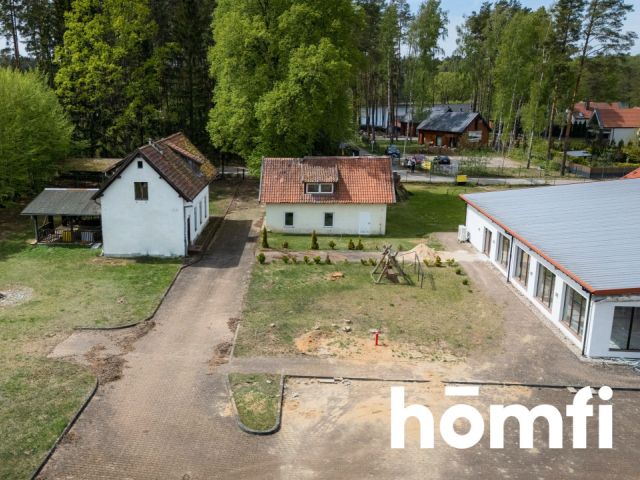 Investment plot with a private beach and a pier - Ділянка - Продаж - Olsztyński, Stawiguda / Tomaszkowo